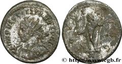 Roman coins DIOCLETIAN Type : Aurelianus  Date : printemps 290 - 291  Date : 290-291  Mint name / Town : Lyon  Metal : billon  Millesimal fineness : 50  ‰ Diameter : 23,5  mm Orientation dies : 12  h.