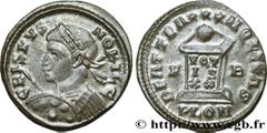 Roman coins CRISPUS Type : Centenionalis ou nummus  Date : 322-323  Mint name / Town : Londres  Metal : copper  Diameter : 20  mm Orientation dies : 6  h. Weight : 3,40  g. Obverse legend : CRISPVS - 
