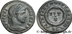 Roman coins CRISPUS Type : Centenionalis ou nummus  Date : 321  Mint name / Town : Rome  Metal : copper  Diameter : 17,5  mm Orientation dies : 6  h. Weight : 3,04  g. Rarity : R2  Officine : 2e  Obve