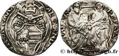 World coins VATICAN AND PAPAL STATES Type : Grosso Alexandre VI (Rodrigo Borgia)  Date : n.d.  Quantity minted : -  Metal : silver  Diameter : 25  mm Orientation dies : 12  h. Weight : 2,49  g. Edge :