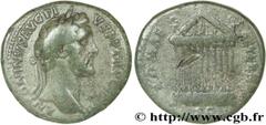 ANTONIN LE PIEUX(25/02/138-7/03/161)Titus Aurelius Fulvus Boionius Arrius AntoninusAuguste(10/07/138-7/03/161) Sesterce, (GB, ئ 32 ) N° v28_0197    Date : 141 Nom de l'atelier : Rome Métal : bronze Di