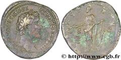 ANTONIN LE PIEUX(25/02/138-7/03/161)Titus Aurelius Fulvus Boionius Arrius AntoninusAuguste(10/07/138-7/03/161) Sesterce, (GB, ئ 32) N° v28_0203    Date : 147 Nom de l'atelier : Rome Métal : bronze Dia