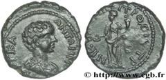 CARACALLA(27/05/196-8/04/217)Marcus Aurelius AntoninusCo-empereur avec Septime Sévère(04/198-209) Assarion, (PB, ئ 18) N° v28_0243    Date : c. 196-198 Nom de l'atelier : Mésie inférieure, Nicopolis M