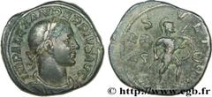 ALEXANDRE SEVERE(10/05/221-22/03/235)Marcus Aurelius Severus AlexanderAuguste (13/03/222-22/02/235) Sesterce, (GB, ئ 30) N° v28_0265    Date : 232 Nom de l'atelier : Rome Métal : bronze Diamètre : 29,