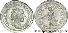 TREBONIEN GALLE(06/251-06/253)Caius Vibius Trebonianus Gallus Antoninien N° v28_0303    Date : 252 Nom de l'atelier : Rome Métal : billon Diamètre : 22,5mm Axe des coins : 6h. Poids : 3,56g. Degré de 