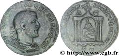 TREBONIEN GALLE(06/251-06/253)Caius Vibius Trebonianus Gallus Sesterce, (GB, ئ 31) N° v28_0304    Date : 251-253 Nom de l'atelier : Syrie, Antioche Métal : cuivre Diamètre : 30,5mm Axe des coins : 4h.
