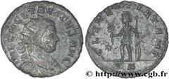 TACITE(11-12/275-06/276)Marcus Claudius Tacitus Double aurelianus N° v28_0333    Date : 276 Nom de l'atelier : Phénicie, Tripolis Métal : billon Diamètre : 21,5mm Axe des coins : 6h. Poids : 3,96g. De