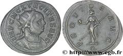 TACITE(11-12/275-06/276)Marcus Claudius Tacitus Aurelianus N° v28_0336    Date : 276 Nom de l'atelier : Italie, Ticinum Métal : billon Diamètre : 21,5mm Axe des coins : 12h. Poids : 4,68g. Etat de con
