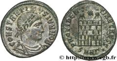 CONSTANTIN II(1/03/317-04/340)Flavius Claudius Julius ConstantinusCésar(1/03/317-9/09/337) Centenionalis ou nummus N° v28_0404    Date : 326-327 Nom de l'atelier : Europe, Héraclée Métal : cuivre Diam