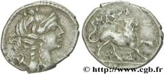 MASSALIA - MARSEILLE(IIIe - Ier siècles avant J.-C.) “Drachme légère” ou tétrobole N° v28_0506    Date : c. 130-121 AC. Métal : argent Diamètre : 14,8mm Axe des coins : 7h. Poids : 2,47g. Degré de rar