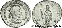 TRAJAN DECE(07/249-06/251)Caius Messius Quintus Traianus Decius Antoninien N° v29_0326    Date : 251 Nom de l'atelier : Rome Métal : billon Diamètre : 21mm Axe des coins : 6h. Poids : 4,98g. Degré de 