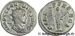 CLAUDE II LE GOTHIQUE(09/268-06-08/270)Marcus Aurelius Claudius Antoninien N° v29_0344    Date : 268-269 Nom de l'atelier : Rome Métal : billon Diamètre : 20,5mm Axe des coins : 12h. Poids : 3,69g. Et