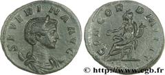 SEVERINE(+ après 275)Ulpia SeverinaFemme d'Aurélien - Augusta(274-275) Aurelianus N° v29_0366    Date : 275 Nom de l'atelier : Gaule Lyonnaise, Lyon Métal : billon Diamètre : 20,5mm Axe des coins : 6h