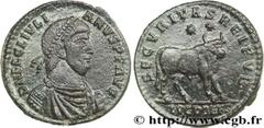 JULIEN II LE PHILOSOPHE(6/11/355-26/06/363)Flavius Claudius JulianusAuguste(02/360-26/06/363) Double maiorina, (GB, ئ 1) N° v29_0518    Date : 363 Nom de l'atelier : Lyonnaise, Lyon Métal : cuivre Dia