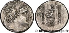 Greek Coins SYRIA - SELEUKID KINGDOM - ALEXANDER II ZEBINA Type : Tétradrachme Date : an 189 Mint name / Town : Damas, Syrie Metal : silver Diameter : 26 mm Orientation dies : 12 h. Weight : 15,95 g. 