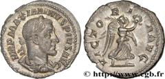 Roman coins MAXIMINUS I Type : Denier Date : début - été Date : 236 Mint name / Town : Rome Metal : silver Millesimal fineness : 500 ‰ Diameter : 19 mm Orientation dies : 6 h. Weight : 2,90 g. Officin