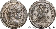 Roman coins CONSTANTINE I THE GREAT Type : Centenionalis ou nummus Date : 323 Mint name / Town : Lyon Metal : copper Diameter : 19,5 mm Orientation dies : 6 h. Weight : 2,83 g. Rarity : R1 Obverse leg