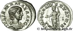 JULIA MAMEE(+235)Julia MamaeaFille de Julia Mوsa, mère d'Alexandre Sévère - Augusta(221-235) Denier N° v31_0378    Date : 222 Nom de l'atelier : Rome Métal : argent Diamètre : 18mm Axe des coins : 6h.