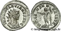 DIOCLETIEN(20/11/284-1/05/305)Caius Aurelius Valerius DiocletianusAuguste (20/11/284-1/05/305) Aurelianus N° v31_0543    Date : 286 Nom de l'atelier : Rome Métal : billon Diamètre : 24mm Axe des coins