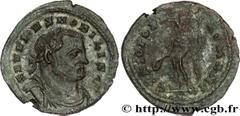 SEVERE II(1/05/305-07/307)Flavius Valerius SeverusCésar(1/05/305-25/07/306) Follis ou nummus N° v31_0588    Date : 305-306 Nom de l'atelier : Bretagne, Londres Métal : cuivre Diamètre : 30mm Axe des c