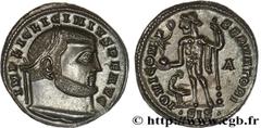 LICINIUS Ier(11/08/308-09/324)Valerius Licinianus Licinius Follis ou nummus N° v31_0597    Date : 315-316 Nom de l'atelier : Savie, Siscia Métal : cuivre Diamètre : 21mm Axe des coins : 7h. Poids : 3,