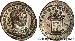 CONSTANTIN Ier LE GRAND(25/07/306-22/05/337)Flavius Valerius ConstantinusAuguste (25/12/307-22/05/337) Centenionalis ou nummus N° v31_0611    Date : 321-322 Nom de l'atelier : Lyonnaise, Lyon Métal : 