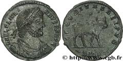 JULIEN II LE PHILOSOPHE(6/11/355-26/06/363)Flavius Claudius JulianusAuguste(02/360-26/06/363) Double maiorina, (GB, ئ 1) N° v31_0672    Date : 362-363 Nom de l'atelier : Savie, Siscia Métal : cuivre D