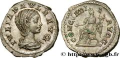 Roman coins JULIA PAULA Type : Denier Date : 220 Mint name / Town : Antioche Metal : silver Millesimal fineness : 500 ‰ Diameter : 19,5 mm Orientation dies : 12 h. Weight : 3,21 g. Rarity : R1 Obverse