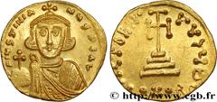 Byzantine coins JUSTINIAN II Type : Solidus Date : 687-692 Mint name / Town : Constantinople Metal : gold Diameter : 19 mm Orientation dies : 6 h. Weight : 4,48 g. Rarity : R2 Officine : 2e Obverse le