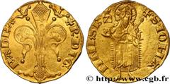 Feudal coins PRINCIPALITY OF ORANGE - RAYMOND IV Type : Florin d'or Date : c. 1340-1370 Date : n.d. Mint name / Town : Orange Metal : gold Diameter : 19 mm Orientation dies : 1 h. Weight : 3,43 g. Rar