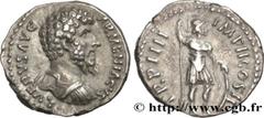 Roman coins LUCIUS VERUS Type : Denier Date : 164 Mint name / Town : Rome Metal : silver Millesimal fineness : 800 ‰ Diameter : 17 mm Orientation dies : 6 h. Weight : 2,98 g. Rarity : R2 Obverse legen