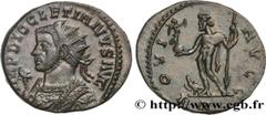 Roman coins DIOCLETIAN Type : Aurelianus Date : printemps 290 - 291 Date : 290-291 Mint name / Town : Lyon Metal : billon Millesimal fineness : 50 ‰ Diameter : 20,5 mm Orientation dies : 12 h. Weight 