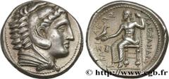 Greek Coins MACEDONIA - KINGDOM OF MACEDONIA - PHILIP III ARRHIDAEUS Type : Tétradrachme  Date : c. 323-320 AC.  Mint name / Town : Amphipolis, Macédoine  Metal : silver  Diameter : 25,5  mm Orientati