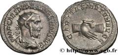Roman coins PUPIENUS Type : Antoninien  Date : 238  Mint name / Town : Rome  Metal : silver  Millesimal fineness : 500  ‰ Diameter : 21,5  mm Orientation dies : 12  h. Weight : 5,11  g. Rarity : R2  O