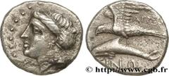 Greek Coins PAPHLAGONIA - SINOPE Type : Drachme  Date : c. 330-300 AC.  Mint name / Town : Sinope  Metal : silver  Diameter : 16,5  mm Orientation dies : 6  h. Weight : 4,71  g. Rarity : R1  Obverse l