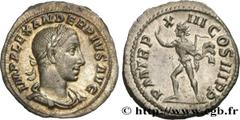 Roman coins SEVERUS ALEXANDER Type : Denier  Date : 234  Mint name / Town : Rome  Metal : silver  Millesimal fineness : 500  ‰ Diameter : 20,5  mm Orientation dies : 12  h. Weight : 3,06  g. Rarity : 
