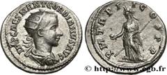Roman coins GORDIAN III Type : Antoninien  Date : début  Date : 239  Mint name / Town : Rome  Metal : billon  Millesimal fineness : 450  ‰ Diameter : 21,5  mm Orientation dies : 12  h. Weight : 4,57  