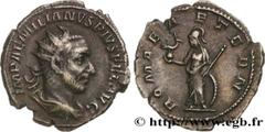 Roman coins AEMILIANUS Type : Antoninien  Date : 253  Mint name / Town : Rome  Metal : billon  Millesimal fineness : 350  ‰ Diameter : 22,5  mm Orientation dies : 6  h. Weight : 3,29  g. Rarity : R2  