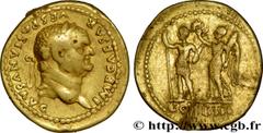 VESPASIEN(1/07/69-24/06/79)Titus Flavius Sabinus Vespasianus Aureus N° v32_0161    Date : 77-78 Nom de l'atelier : Rome Métal : or Diamètre : 20mm Axe des coins : 6h. Poids : 7,07g. Degré de rareté : 
