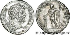 SEPTIME SEVERE(13/04/193-4/02/211)Lucius Septimius Severus Denier N° v32_0281    Date : 201 Nom de l'atelier : Rome Métal : argent Diamètre : 19mm Axe des coins : 12h. Poids : 3,35g. Degré de rareté :