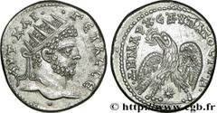 GETA(06/198-26/02/212)Lucius puis Publius Septimius GetaAuguste(fin 209-26/02/212) Tétradrachme syro-phénicien N° v32_0307    Date : 209-211 Nom de l'atelier : Syrie, Laodicée Métal : argent Diamètre 