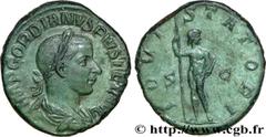 GORDIEN III(02-03/238-03/244)Marcus Antonius GordianusAuguste(05/238-03/244) Sesterce, (GB, ئ 31) N° v32_0363    Date : 241-243 Nom de l'atelier : Rome Métal : bronze Diamètre : 30,5mm Axe des coins :