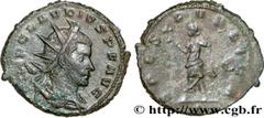 CLAUDE II LE GOTHIQUE(09/268-06-08/270)Marcus Aurelius Claudius Antoninien de poids lourd N° v32_0420    Date : 268-269 Nom de l'atelier : Italie, Milan Métal : billon Diamètre : 19,5mm Axe des coins 
