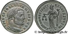 DIOCLETIEN(20/11/284-1/05/305)Caius Aurelius Valerius DiocletianusAuguste (20/11/284-1/05/305) Follis ou nummus N° v32_0532    Date : 300-303 Nom de l'atelier : Emilie, Ticinum Métal : cuivre Diamètre