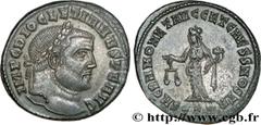 DIOCLETIEN(20/11/284-1/05/305)Caius Aurelius Valerius DiocletianusAuguste (20/11/284-1/05/305) Follis ou nummus N° v32_0534    Date : 300-303 Nom de l'atelier : Emilie, Ticinum Métal : cuivre Diamètre