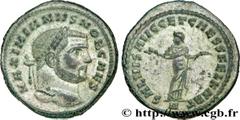GALERE(1/03/293-5/05/311)Galerius Valerius MaximianusCésar(1/03/293-1/05/305) Follis ou nummus N° v32_0559    Date : 298-299 Nom de l'atelier : Proconsulaire, Carthage Métal : cuivre Diamètre : 28,5mm