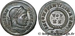 CONSTANTIN Ier LE GRAND(25/07/306-22/05/337)Flavius Valerius ConstantinusAuguste (25/12/307-22/05/337) Centenionalis ou nummus N° v32_0604    Date : 321-322 Nom de l'atelier : Viennoise, Arles Métal :
