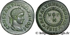 CONSTANTIN II(1/03/317-04/340)Flavius Claudius Julius ConstantinusCésar(1/03/317-9/09/337) Centenionalis ou nummus N° v32_0662    Date : 324 Nom de l'atelier : Savie, Siscia Métal : cuivre Diamètre : 