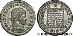 CONSTANTIN II(1/03/317-04/340)Flavius Claudius Julius ConstantinusCésar(1/03/317-9/09/337) Centenionalis ou nummus N° v32_0673    Date : 328-329 Nom de l'atelier : Savie, Siscia Métal : cuivre Diamètr