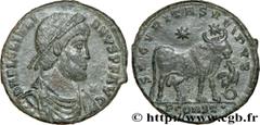 JULIEN II LE PHILOSOPHE(6/11/355-26/06/363)Flavius Claudius JulianusAuguste(02/360-26/06/363) Double maiorina, (GB, ئ 1) N° v32_0714    Date : 362-363 Nom de l'atelier : Viennoise, Arles Métal : cuivr